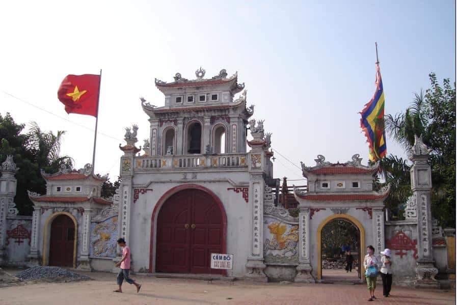 Cổng đền Tranh- Ninh Giang
