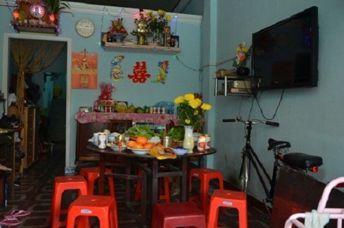 Mâm cúng mồng 1 tết